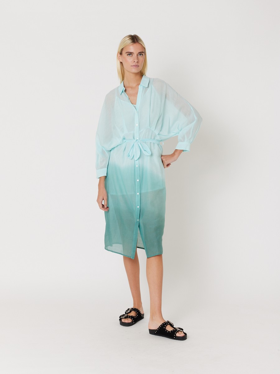 ROY | Robe mi-longue tie and dye