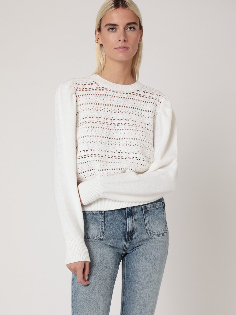 ANAELLA I Crochet sweater