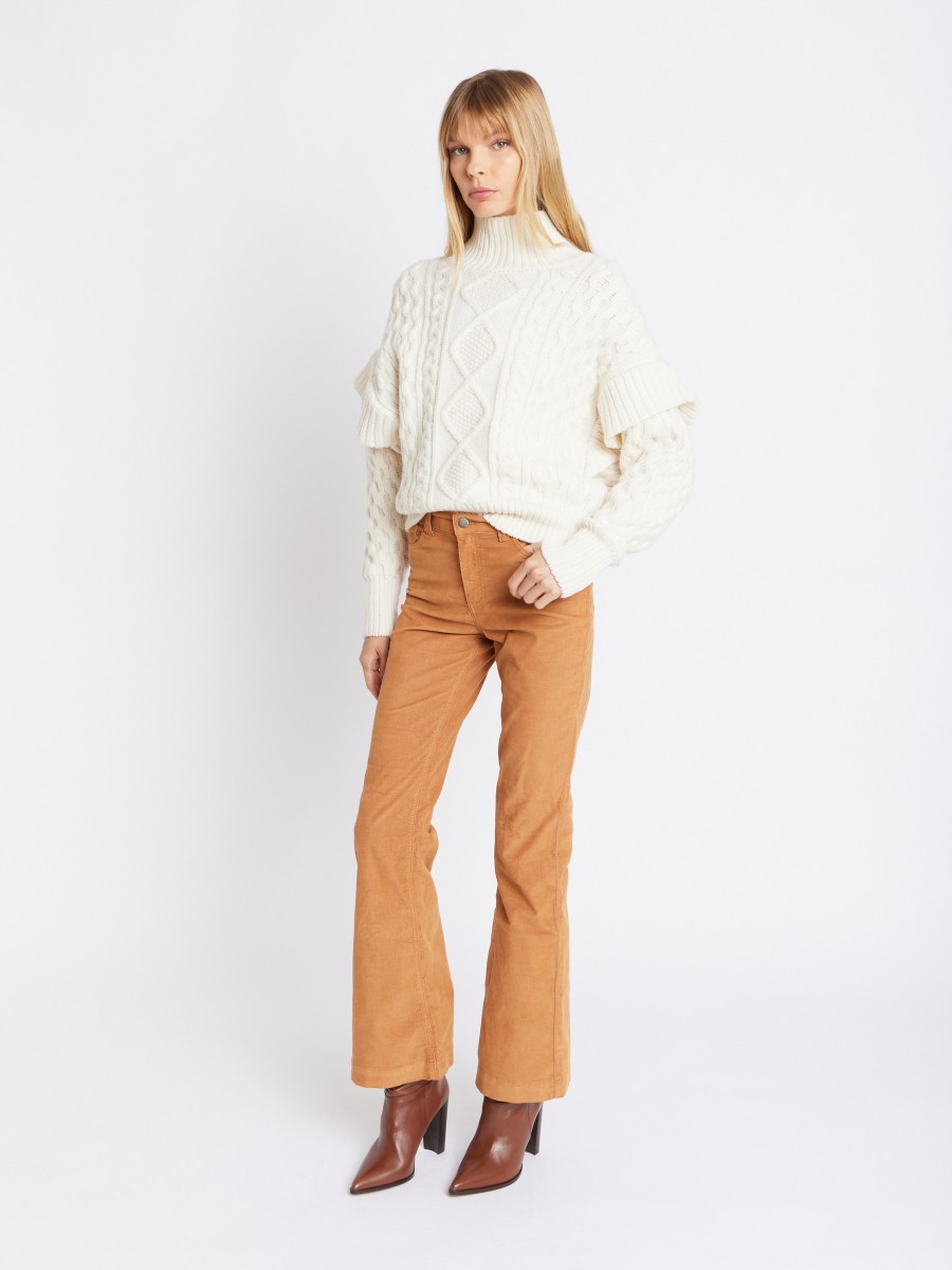ODESSA | Camel skinny jeans