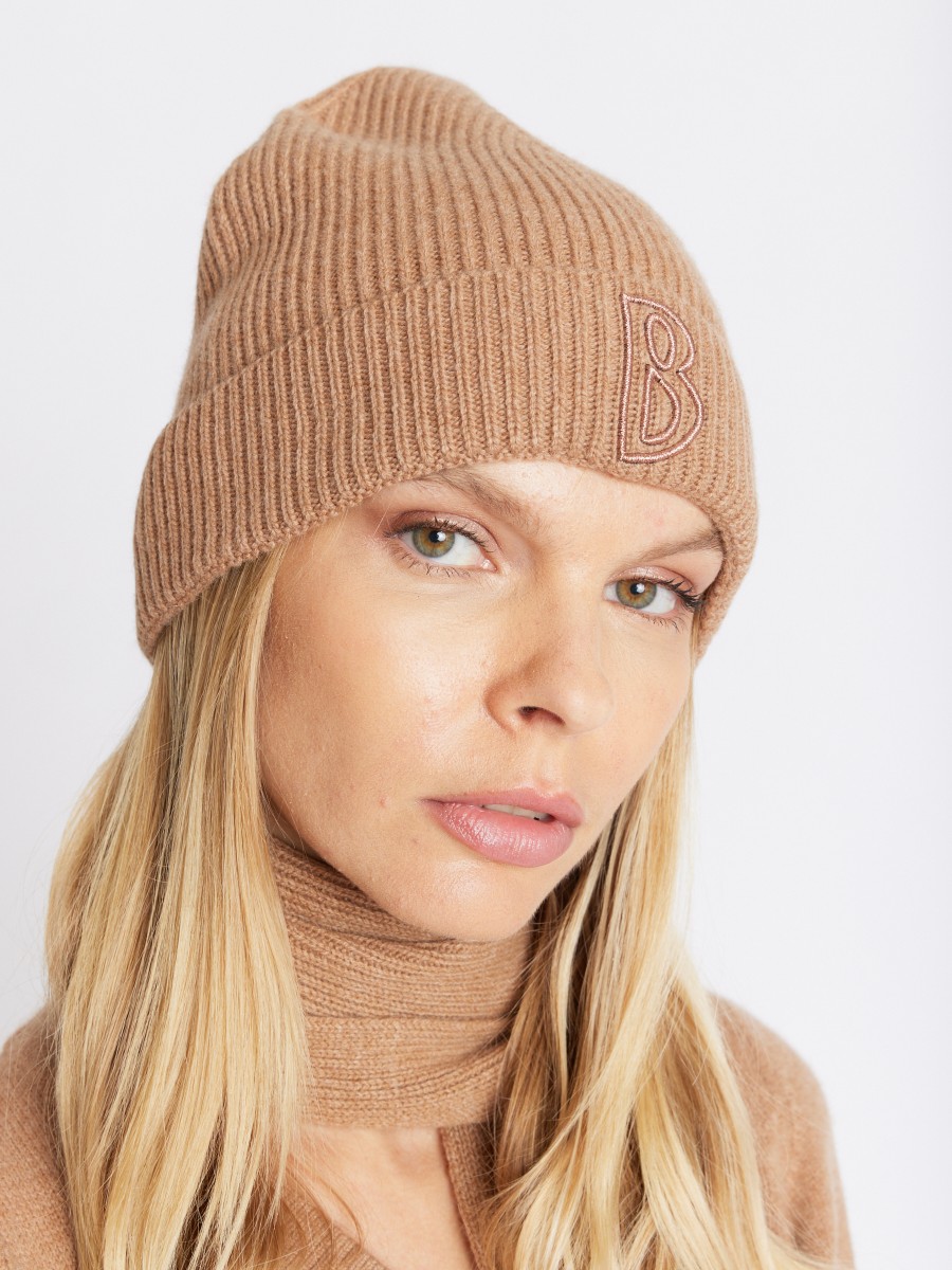 OLINA | Bonnet en laine camel