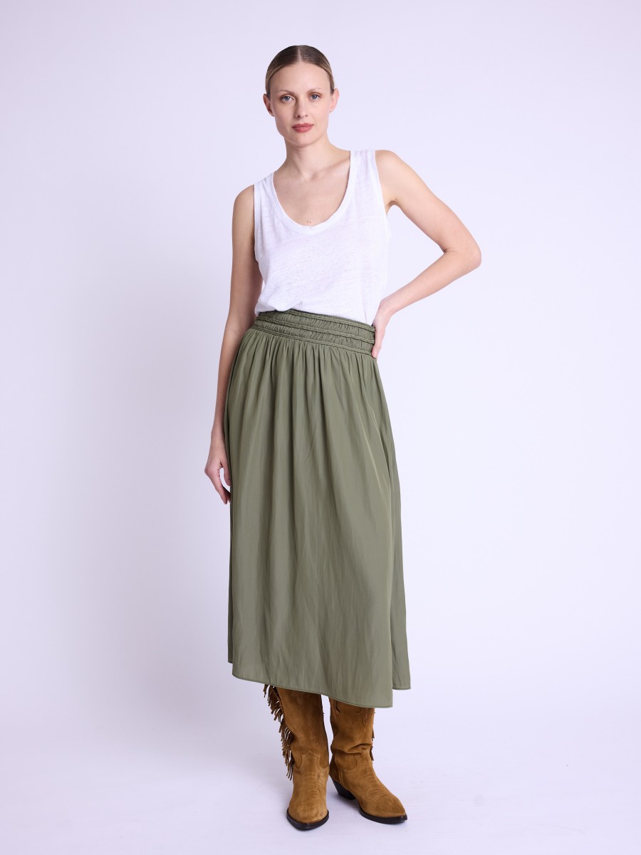 JUMA | Long skirt khaki