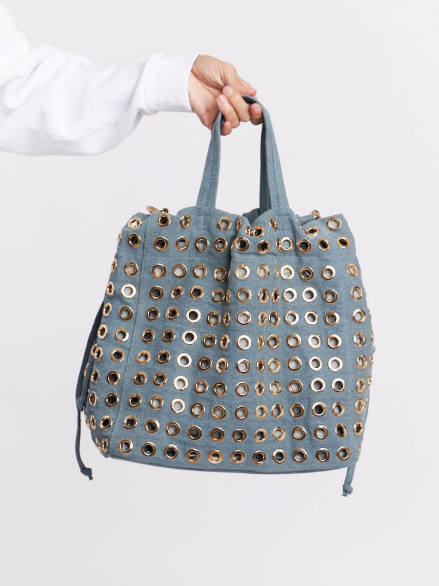 OHSTUDS | Canvas bag with studs