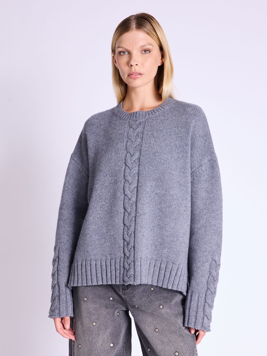 ADRIAN Sweater | Knitted Sweater with Side Slits