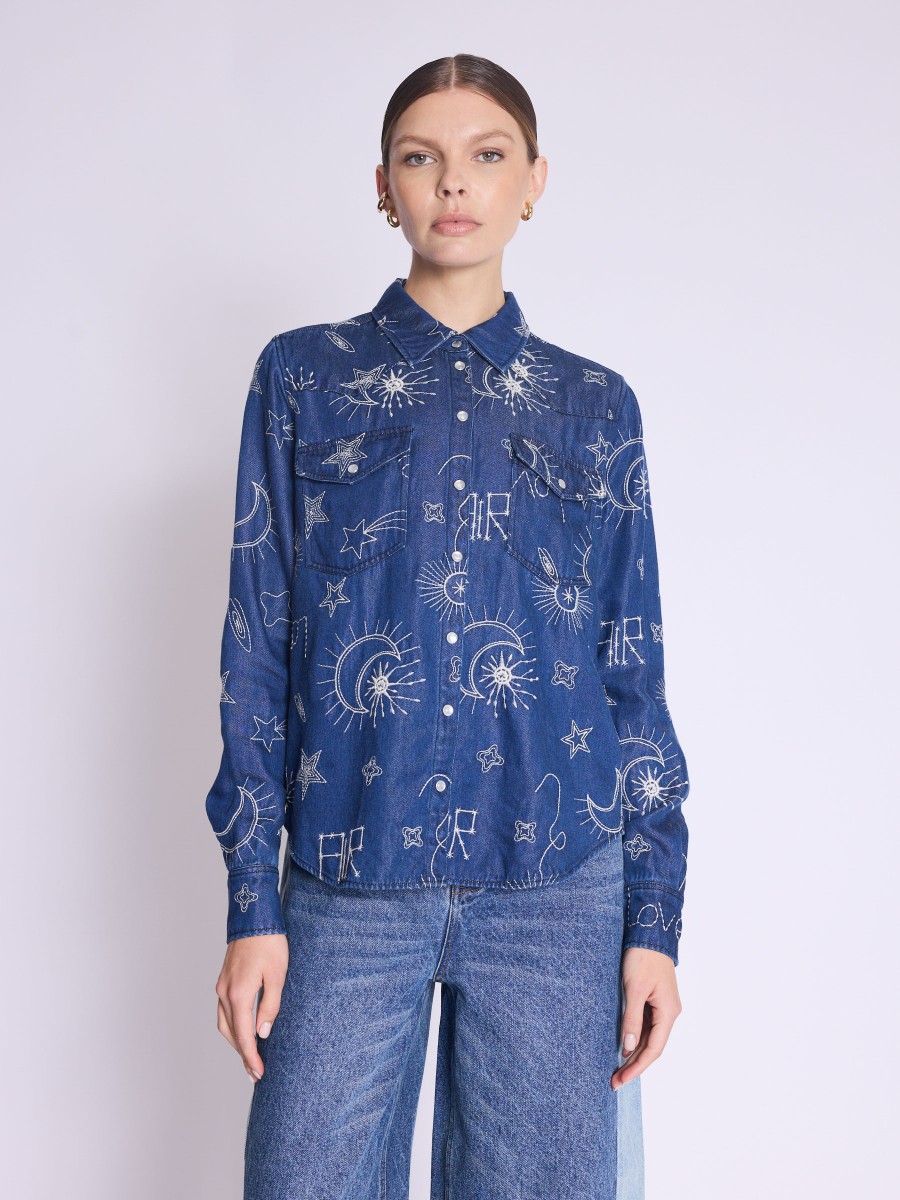 CABANA shirt | Constellation denim shirt