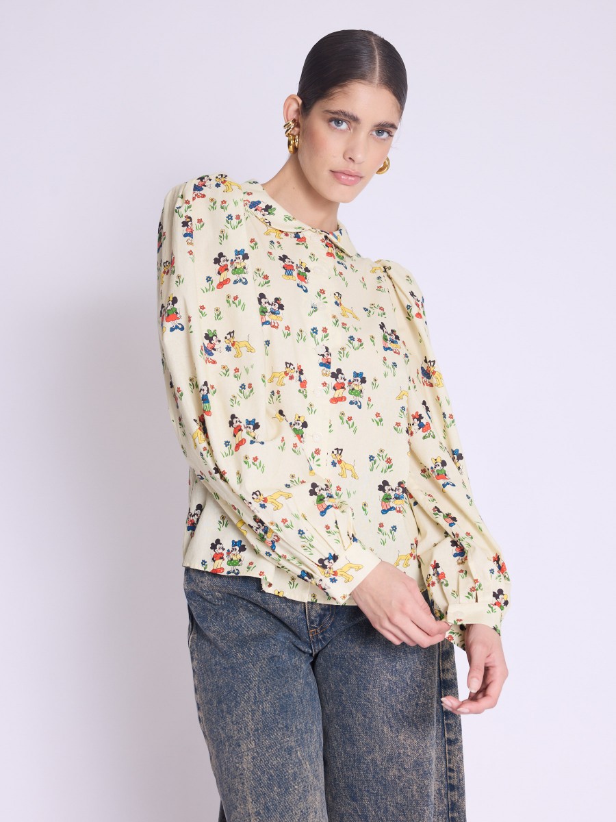 Camisa CISNEY | Camisa manga larga Mickey y Minnie