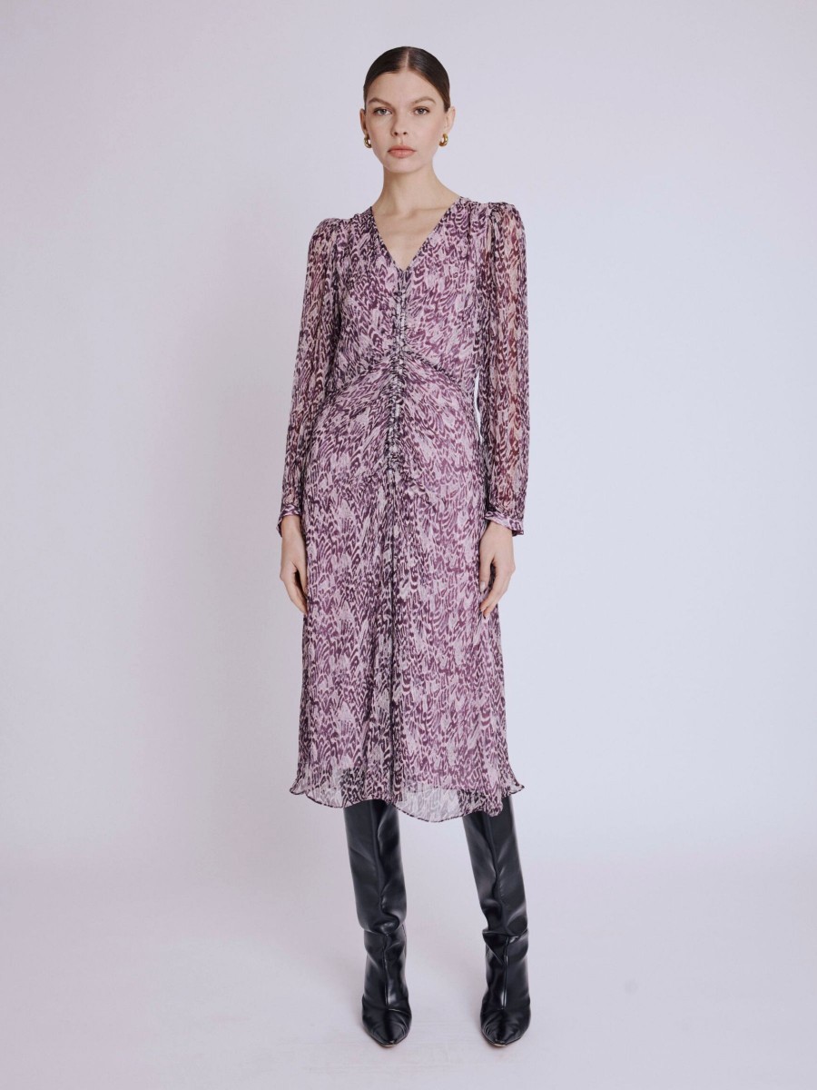 ROMEA dress | Printed mid-length dress