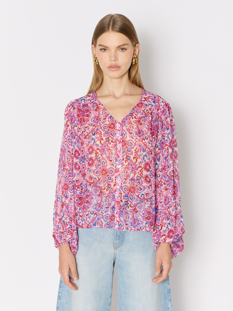 CREEK | Loose and flowing shirt with colorful print