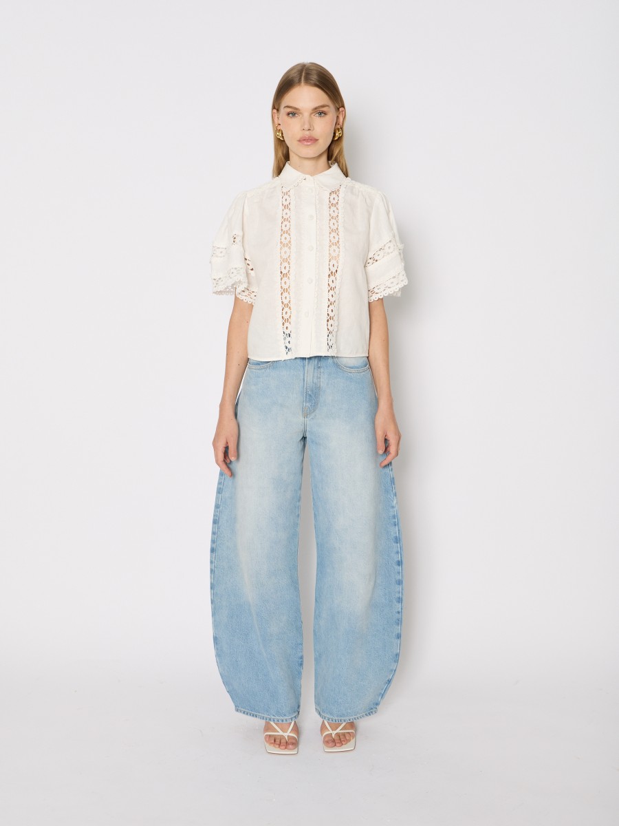 MEXICO | Blue wide-leg jeans